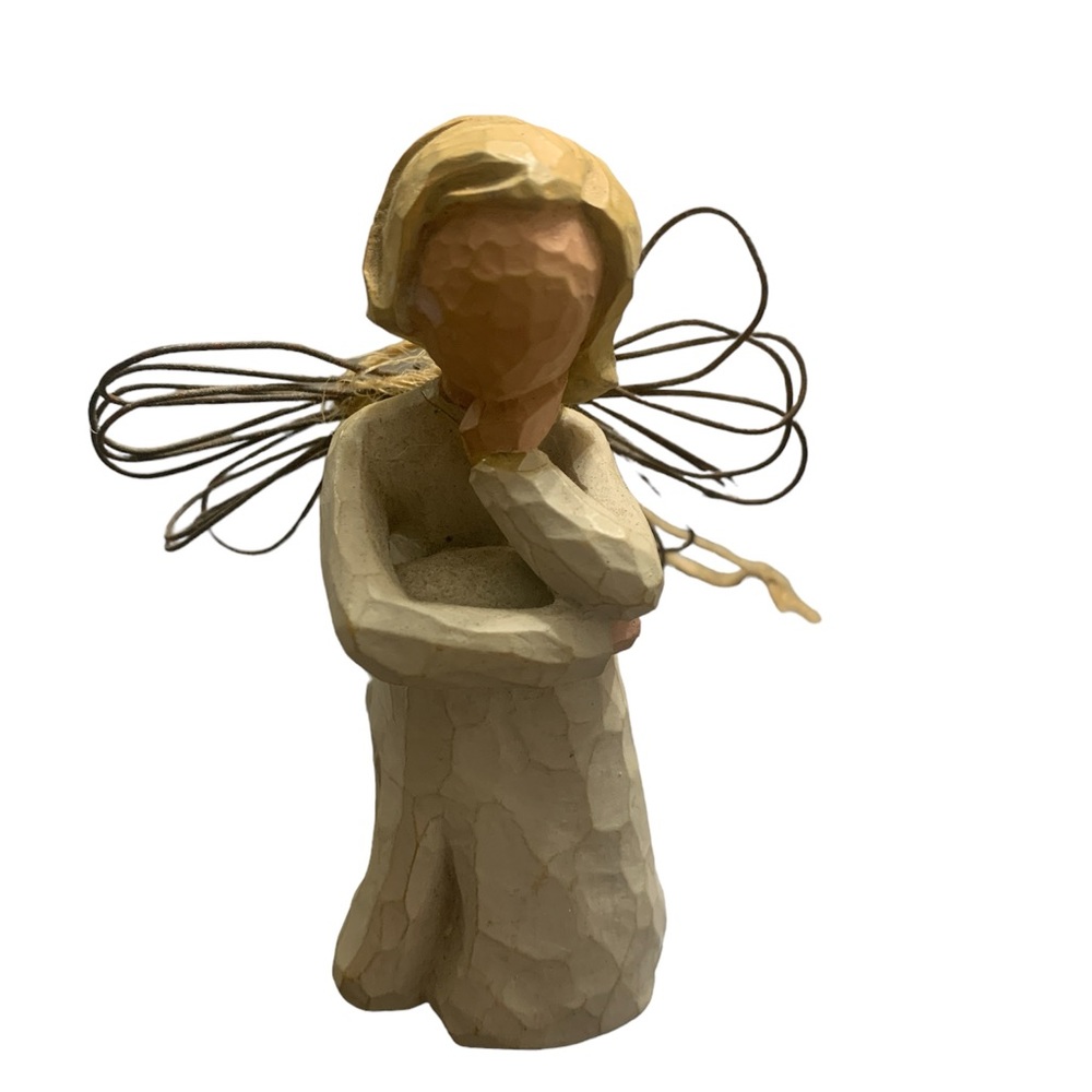 Willow Tree Angel of Patience Vintage Year 2000 Sculpted Figurine by Susan Lordi